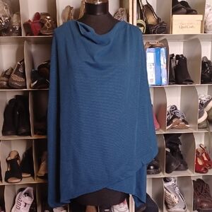 New Ruby Ribbon Midnight Knit Wrap One Size